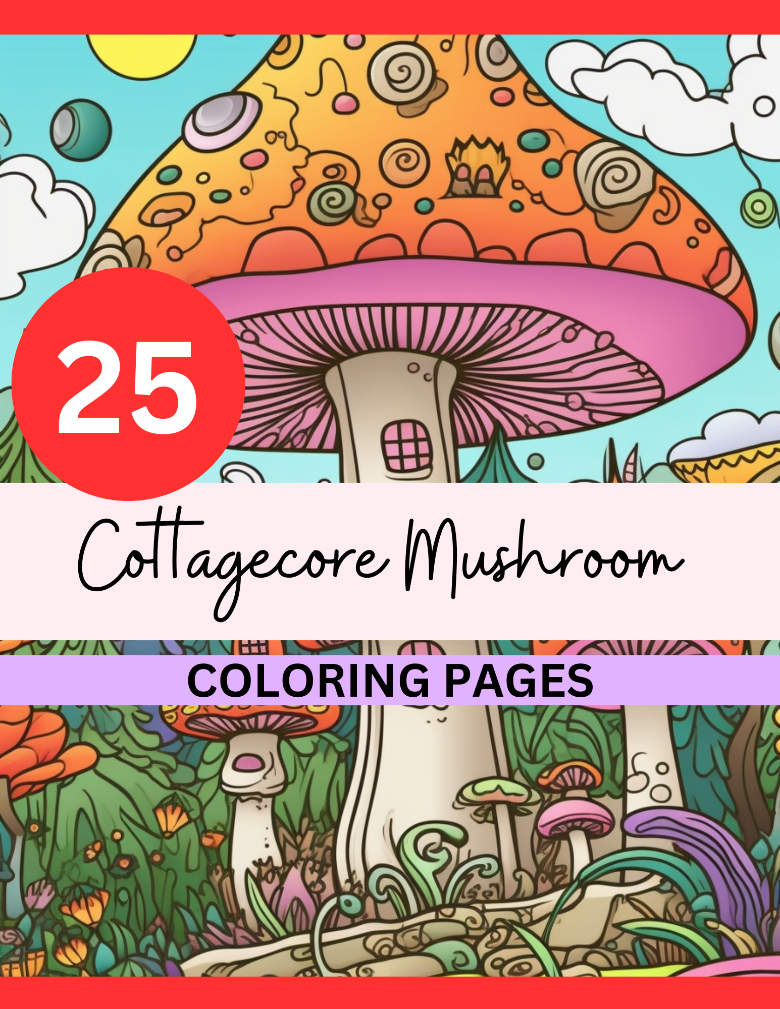 Cottagecore Mushrooms