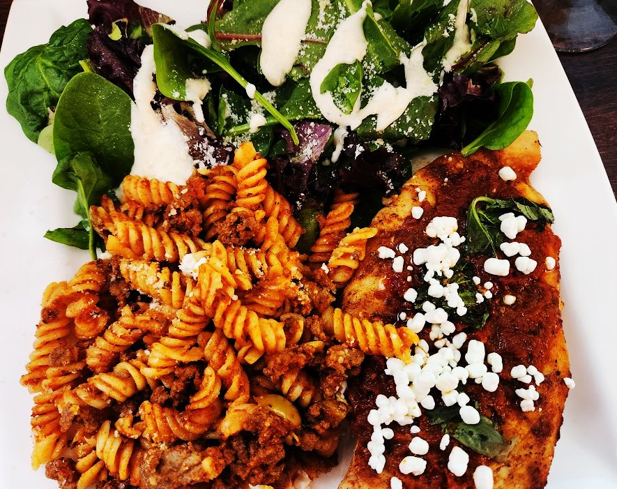 Tomato Pesto Chicken With Goat Cheese