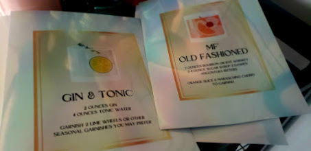 Old Fashioned Menu